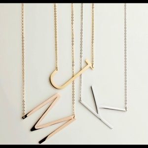 Initial necklaces